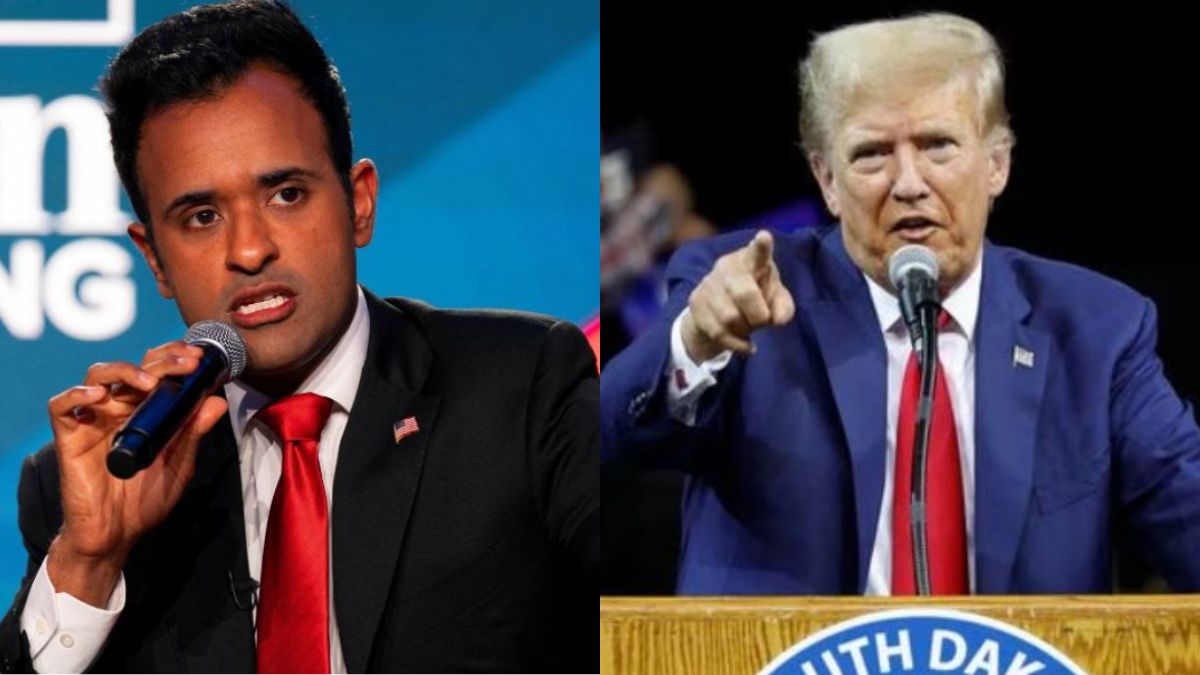 Donald Trump First In Race For Us Polls Vivek Ramaswamy Second